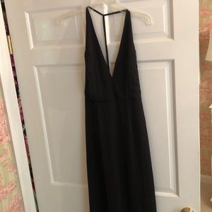 Long black formal dress from Tobi